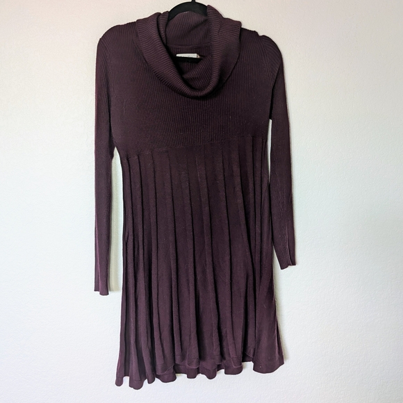 Calvin Klein Plum Knit Dress - Picture 1 of 3